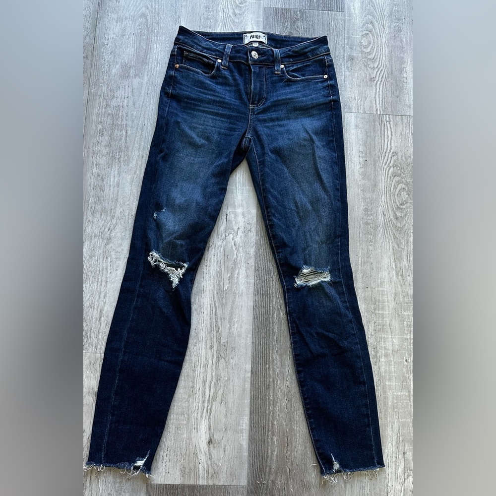 Paige verdugo ankle jeans size 24